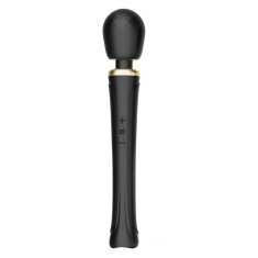 Vibrator Black Art, 20 Moduri Vibratii, Silicon, USB, Negru, 31 cm, Guilty Toys, Glamour