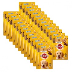 Pedigree Junior plicule? cu pui ?i orez in gelatina 24 x 100 g foto