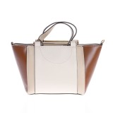 Geanta tip office in doua culori contrastante