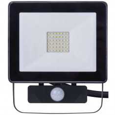 Proiector LED HOBBY SLIM cu senzor PIR 30W, lumina alb neutru Emos ZS2331 foto