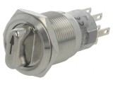 Comutator Rotativ 3 Pozitii 0.5A 220VAC 1A 24VDC
