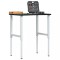 Gossi banc lucru maro 80x60x(71,5-98) cm lemn masiv stejar