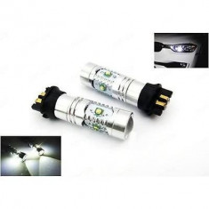 set 2 x BEC Led CREE PW24W 12-24V CANBUS 305lumen 25W Lumina: Alba