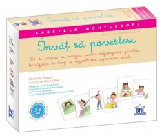 Invat sa povestesc - 90 de jetoane pentru relatat povesti + Ghid foto
