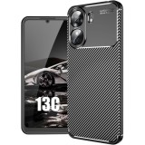 Husa Auto Focus Carbon ALC Mobile, Pentru XIAOMI Redmi 13C - Negru