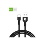 Cablu USB - Type C 1 metru 3A negru Cod: GC-60T Automotive TrustedCars, Oem