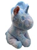 Unicorn Plus Roz-Albastru 40cm, Jucarie Copii Fete Baieti, Plus Antialergic, Cadou Ideal