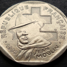 Moneda 2 FRANCI - FRANTA, anul 1993 * cod 199 B