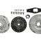 Kit ambreiaj cu volanta simpla Ford Transit 2.4tde, 2.4di 2000-2006, Cu Rulment Si Furca Ambreiaj, NTY NZS-FR-003