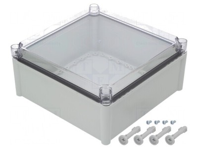 Carcasă Universală Gri Solid 278x278x130 mm foto
