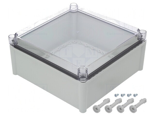 Carcasă Universală Gri Solid 278x278x130 mm