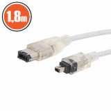Cablu Fire-wire tata 4p la tata 6p 1.8m, Generic