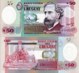 Bancnota Uruguay 50 Pesos 2020 Polimer UNC, Necirculata