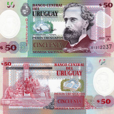 URUGUAY 50 pesos 2020 polymer UNC!!!