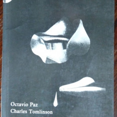 OCTAVIO PAZ / CHARLES TOMLISON: AIRBORN/HIJOS DEL AIRE, 1983(dedicatie/autograf)