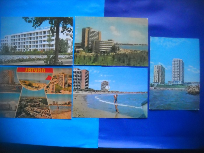 HOPCT LOT NR 835 SATURN -LITORAL-CT-5 CARTI POSTALE-RSR-CIRCULATE