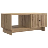 vidaXL Masă de cafea Stejar Artizanal 90 x 50 x 40 cm Lemn prelucrat 894044