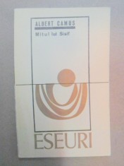 MITUL LUI SISIF-ALBERT CAMUS BUCURESTI 1969 foto
