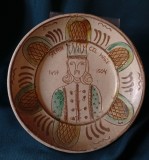 Stefan cel Mare, Ceramică smălțuită tip Kuty Rădăuți