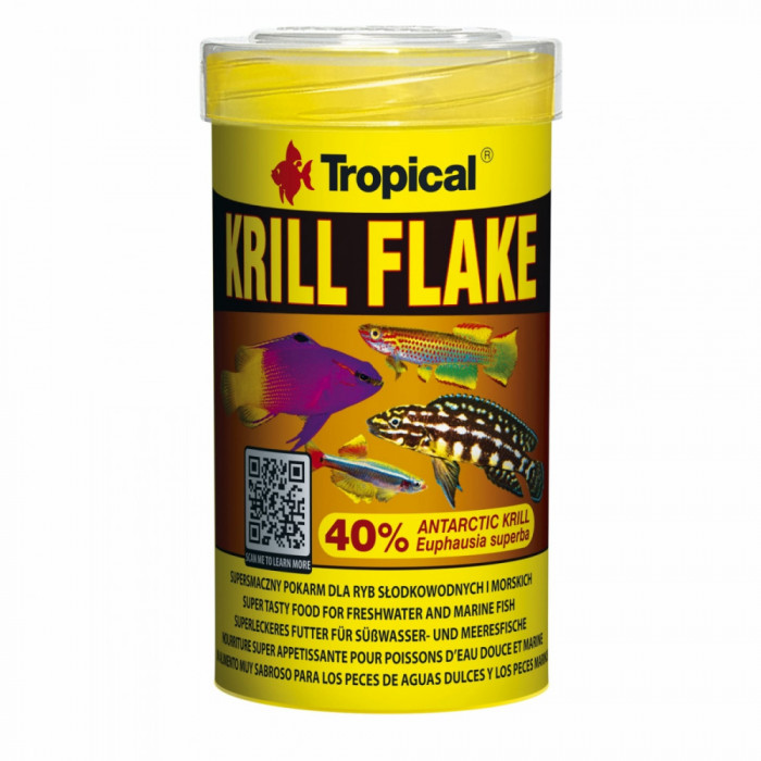 KRILL FLAKE Tropical Fish, 100ml/ 20g AnimaPet MegaFood