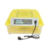 Incubator automat 48 oua 80W, 12V-220V cu rotire automata, control temperatura, umiditate, afisaj digital