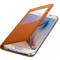 Pachet Folie Sticla + Husa Originala Samsung Galaxy S6 G920 S-View EF-CG920BO