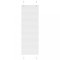 Gossi jaluza plisata alb 40x100 cm latime tesatura 39,4cm poliester