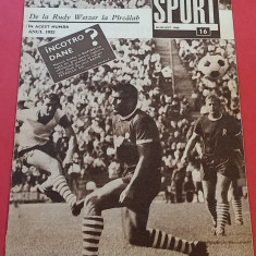 Revista SPORT nr. 16 / august 1968