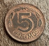 C50 - Moneda foarte veche - Venezuela - 5 centimos - 1977