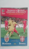 QW13 - Program la meciul - Romania - Serbia - 14 Octombrie 2018