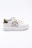 Karl Lagerfeld sneakers din piele KAPRI culoarea alb, KL62539M