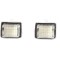Set 2 Lampi LED placute numar Mercedes-Benz S-Class (W221, C216), CLS-Class (W204) si SL-Class (R231)