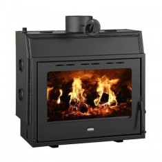 Focar de semineu tip centrala, Prity PW18, 7,3 kg/h, 890 x 410 x 790