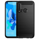 Husa silicon Huawei Nova 5T / Honor 20 - Negru