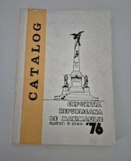 Filatelie Catalog Expozitia republicana de maximafilie 1976 Autograf