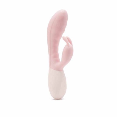 Maestrul flirtului - Vibrator iepuras roz 21cm foto