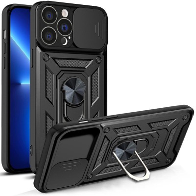 Husa pentru iPhone 13 Pro - Techsuit CamShield Series - Black foto