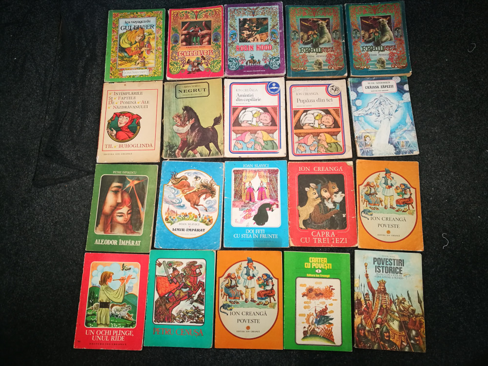 Carti ilustrate vechi, carti vechi cu povesti pentru copii. | arhiva  Okazii.ro