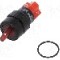 Comutator rotativ, 2 pozitii, ONPOW - LAS1Y-11X/2/R/12V