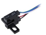 Senzor: fotoelectric transmiţător-receptor (cu slot) DARK-ON