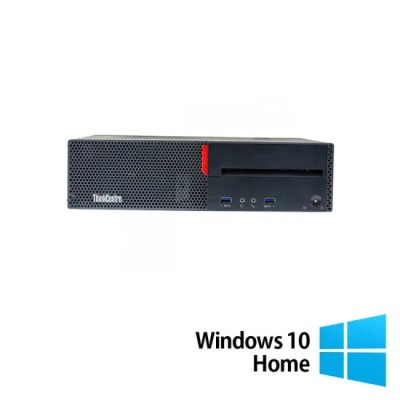 Calculator Refurbished LENOVO M700 SFF, Intel Core i5-6400 2.70GHz, 8GB DDR4, 256GB SSD + Windows 10 Home foto