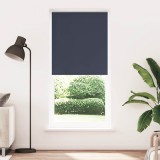 Jaluzea rulabilă opacă, 120 x 230 cm, bleumarin, vidaXL