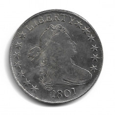 USA Heraldic Eagle HALF DOLLAR Coin 1801 - Replica Muzeu
