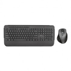 Kit tastatura si mouse Trust Mezza Wireless Black foto
