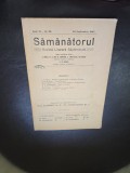 Revista Samanatorul, revista literara saptamanala nr.39/1907