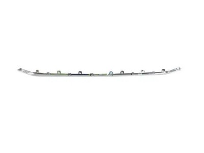 Ornament grila Jeep Grand Cherokee (Wl), 2021-, montare fata, cromat; inferior, RapidAuto foto