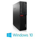 Calculatoare Lenovo M710s SFF, Quad Core i5-7400, 8GB, 256GB SSD, Win 10 Home