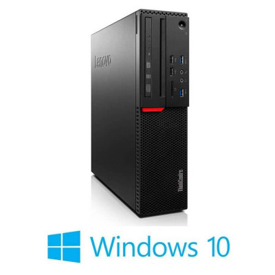 Calculatoare Lenovo M710s SFF, Quad Core i7-7700, 16GB DDR4, SSD, Win 10 Home foto