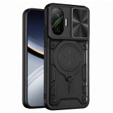 Husa pentru Xiaomi Poco F7, Techsuit, CamGuard Pro, Neagra