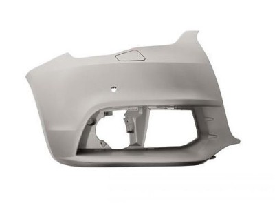 Parte laterala bara , colt lateral flaps fata dreapta Audi A1 (8x), 04.2010-01.2015, cu gaura pentru senzori de parcare si spalator, primer, 8X080706 foto